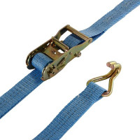 Spanngurt / Zurrgurt, LC 1000/2000 daN, 6 m, 35 mm, 2-teilig, Doppelspitzhaken - 4 Stück Spanngurt / Zurrgurt, LC 1000/2000 daN, 6 m, 35 mm, 2-teilig, Doppelspitzhaken - 4 Stück