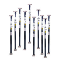 Klemmbalken, Stahl, 2-fach verstellbar 1,24 - 2,74 m, 10er Set Klemmbalken, Stahl, 2-fach verstellbar 1,24 - 2,74 m, 10er Set