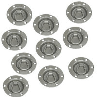 Zurrpunkt / Zurröse, versenkbar, 680 daN, Stahl, 10er Set Zurrpunkt / Zurröse, versenkbar, 680 daN, Stahl, 10er Set
