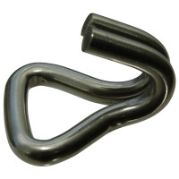 Edelstahl Doppelspitzhaken, LC 1000 daN, Gurtbreite 35 mm Edelstahl Doppelspitzhaken, LC 1000 daN, Gurtbreite 35 mm