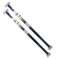 Klemmbalken, Stahl, 2-fach verstellbar 1,24 - 2,74 m, 2er Set Klemmbalken, Stahl, 2-fach verstellbar 1,24 - 2,74 m, 2er Set