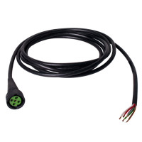 ASPÖCK Anschlussleitung, 5-pol. Bajonett, rechts, 3,00 m, open end - 66-1542-057 ASPÖCK Anschlussleitung, 5-pol. Bajonett, rechts, 3,00 m, open end - 66-1542-057