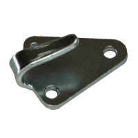 Dreiloch-Planenhaken, Stahl verzinkt Dreiloch-Planenhaken, Stahl verzinkt