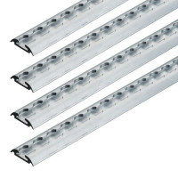 Airlineschiene, Halbrundprofil Premium light, Länge 1 m, 4er Set Airlineschiene, Halbrundprofil Premium light, Länge 1 m, 4er Set
