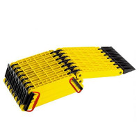 Uniko 6in1 Faltrampe, faltbares Kunststoff-Sandblech, Sandboard Uniko 6in1 Faltrampe, faltbares Kunststoff-Sandblech, Sandboard