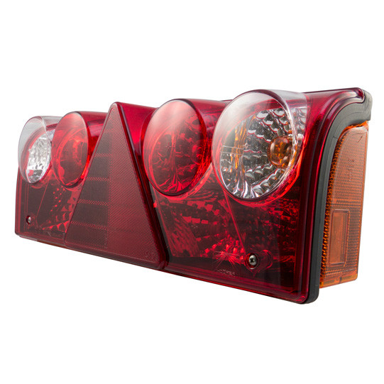 ASPÖCK Europoint II, 24 V, rechts, 7-pol., 4x 2-pol., Teil-LED/Hybrid - 25-6410-501