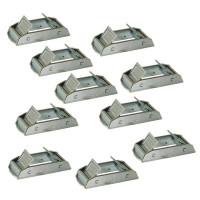 Doppelklemmschloss, 25 mm, LC 250 daN, 10er Set Doppelklemmschloss, 25 mm, LC 250 daN, 10er Set