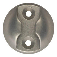 Zurrplatte, Aluminium, rund, 1 Haltepunkt Zurrplatte, Aluminium, rund, 1 Haltepunkt