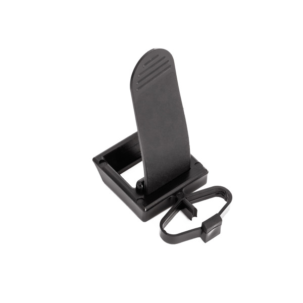 Stirnteilsicherungen mit Zuglasche schwarz, 2er Set