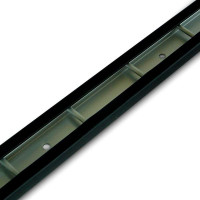 Stäbchenzurrschiene, Aluminium mit Schutzprofil, Länge 1 m Stäbchenzurrschiene, Aluminium mit Schutzprofil, Länge 1 m