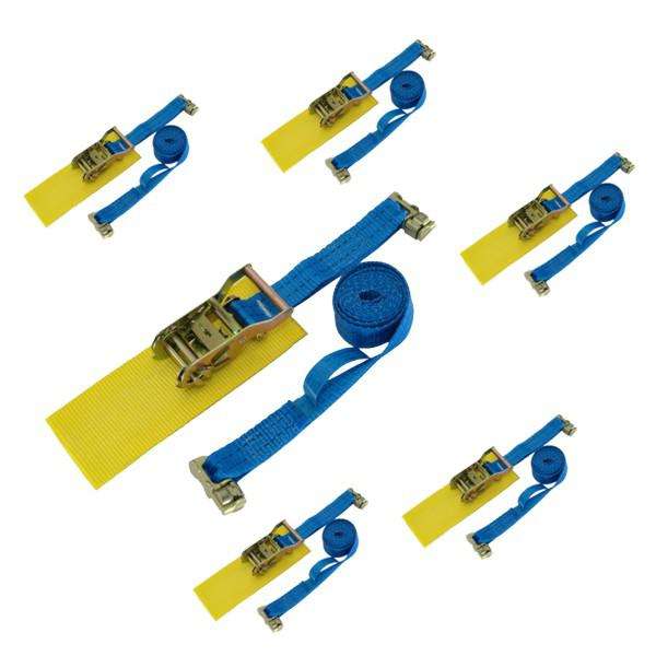 Spanngurt Zurrgurt 1000/2000 DaN, 5m, 50 Mm, 2-teilig F