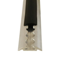 Abdeckprofil für Airlineschienen, Kunststoff flexibel, 3 Meter Abdeckprofil für Airlineschienen, Kunststoff flexibel, 3 Meter