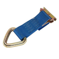 Zurrschienenbeschlag für Kombi-Ankerschiene, m. Band u. Triangel, Spanngurt-Adapter Zurrschienenbeschlag für Kombi-Ankerschiene, m. Band u. Triangel, Spanngurt-Adapter