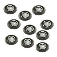 Zurrpunkt / Zurröse, einfache Ausführung, Stahl/Kunststoff, 250 daN, 10er Set Zurrpunkt / Zurröse, einfache Ausführung, Stahl/Kunststoff, 250 daN, 10er Set